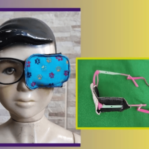 Tampão ocular infantil