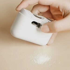 Máquina de cortar unhas elétrica 2 em 1 com Polimento