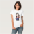 Camiseta TOM branca feminina